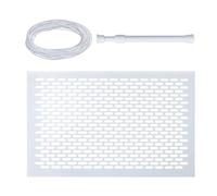Ghjkldha Skimmer Guard Leaf Shield, Anti-Rust Debris Catcher, 15.3x9.8 Inches Quality Net Protection, Prevents Leaf Blockage, Ideal for Home Pools, Gymnasiums, Ponds, Outdoor Water Systems