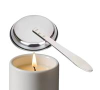 Ghjkldha Smoccolatoi per con Manico Lungo - Acciaio Inossidabile Strumento per Spegnere,Utensile Resistente al Calore Portatile per Casa Campeggio Esterni Falò Fuoco Area da Campeggio di Candela