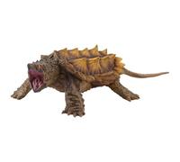 Ghjkldha Snapping Turtle Figure, Simulated Turtle Model, Reptile Animal Ornament, Realistic Snapping Turtles Collectible for Home Decoration Educational Toy Kids Adults Science Nature Display