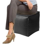 Ghjkldha Storage Foot Rest, Fillable Seat Stool, Foldable Ottoman Bench,15.75 Inches, Soft Cushioned Chest Toys, Chair for Bedroom, Dorm, Workplace, Home Entryway, Living Room Use