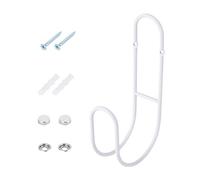 Ghjkldha Supporto Per Tubo, Rack In Metallo Resistente Per Accumulo, Gancio da Parete per Supporto Tubo da Giardino, adatto a Cavi di Prolungamento, Condotti, Corde, Esterno, Garage, Cortile