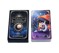 Ghjkldha Tarot Cards for Beginners - Fortune Telling Game, Tarot Oracle Cards, Spiritual Guidance And Meditation Tool, Fun And Educational for Home, Travel, Parties, Personal Growth, Self Discovery