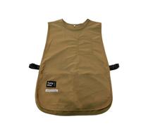 GHJrtHFJ grembiule, Grembiule impermeabile e antimacchia in nylon tinta unita, grembiule da bellezza, senza maniche, indossato cuoco chef(A)