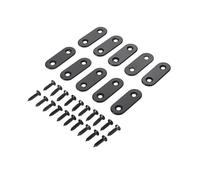 GHJrtHFJ Staffa a L in Acciaio Inossidabile, Supporto angolareRinforzo a Forma di L fissato Tramite Viti Angoli retti(40x16x2.0mm)