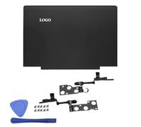 GHJtRs Copertina Anteriore del Coperchio Posteriore LCD Custodia da Tastiera Palmrest per Laptop Compatibile con Modelli 700-15 700-15isk E520-15IKB(A Hinges)