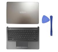 GHJtRs Copertura Anteriore del Coperchio Posteriore LCD Compatibile Case di Fondo Palmrest per 14 CF DF Dk Laptop Modelli L24469-001 L24465-001 L24818-001 L24475-001(Purple)