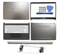 GHJtRs Copertura Anteriore del Coperchio Posteriore LCD Compatibile Case di Fondo Palmrest per 14 CF DF Dk Laptop Modelli L24469-001 L24465-001 L24818-001 L24475-001(Ivory)