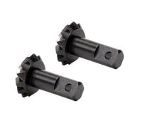 GHJtRs Ingranaggio di Uscita differenziale per Veicolo telecomandato 1/10 Compatibile in Acciaio temprato # 5382X 13T per Slayer PRO 4x4 Revo Accessori Crawler 2 Pezzi