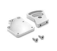 GHJtRs Sedile della staffa di montaggio del supporto del motore di conversione senza spazzole compatibile con le parti di aggiornamento per auto RC 2.5/3.3 E-Revo