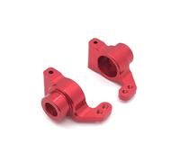 GHJtRs Tazza posteriore in metallo compatibile per parti di automobili RC 1/14 144010 144001 144002 e 1/12 124016 124017 124018 124019(RED)