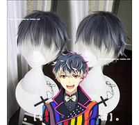 GHK 2018 Anime IDOLiSH7 Re: vale MOMO Capelli sintetici corti colori misti per adulti Parrucca Cosplay