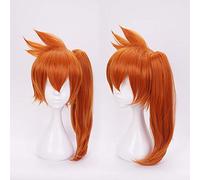 GHK 2019 Anime Boku no Hero Academia Itsuka Kendo Parrucca Costume Cosplay My Hero Academia Capelli sintetici Arancione Halloween Parrucche da festa