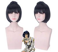 GHK Anime JOJO BIZARRE ADVENTURE Parrucca Cosplay Bruno Bucciarati Perucas Capelli corti 2019 Capelli sintetici anime
