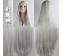 GHK Biamoxer 100cm Parrucche lunghe Classico Parrucche sintetiche in fibra ad alta temperatura Costume Cosplay Parrucche Cosplay Capelli per capelli Feste 20 Colori 18