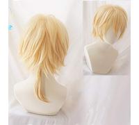 GHK Biamoxer 2017 VOCALOID Hatsune Miku Parrucca Cosplay da neve Kagamine Ren Rin Capelli sintetici per adulto Kagamine Ren