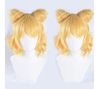 GHK Biamoxer Anime giapponese Pripara Minami Mirei Parrucca gialla Cosplay Capelli Cosplay Parrucca base di Halloween + Panini