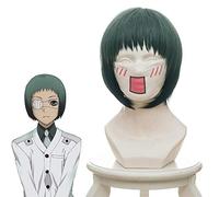 GHK Biamoxer Tokyo Ghoul Re Yonebayashi Saiko Parrucche Cosplay Kaneki Ken Costumi Parrucca Nero Blu Verde Capelli per Halloween Party 2