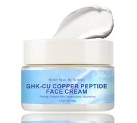 GHK-CU Copper Peptide Face Cream, crema anti invecchiamento con peptide di rame, tonificante e idratante, migliora l'elasticità della pelle, leviga le rughe, per tutti i tipi di pelle, 100 g