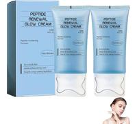 GHK-Cu - Crema viso illuminante con peptidi, idratazione profonda e a lunga durata, rassoda la pelle, anti-rughe e anti-invecchiamento, riduce linee sottili e rughe (2)