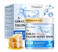 Ghk-cu Peptide Tallow Cream, 120g Copper Peptides Beef Tallow Face Cream, Crema per la pelle al sego, Crema di riparazione profonda