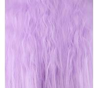 GHK Fluffy Rosso Rosa Bianco Arancione Verde Bionda Marrone Parrucca riccia Capelli sintetici Anime Cosplay Halloween Costume Parrucche da festa Per donna viola