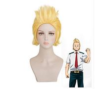 GHK Halloween My Hero Academia GRANDE 3 milioni Mirio Toogata Parrucca corta dorata Costume cosplay Boku no Hero Academia Parrucche per uomo