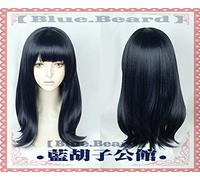 GHK Nero Lungo Etero Halloween Nuovo Anime Takarada Parrucca Rikka SSSS.GRIDMAN Cosplay Capelli sintetici per adulti