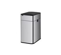 GHKdtyCFH Casa Pattumiera Domestica Con Coperchio Pulizia(Silver,15L)