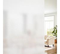 Ghligna Set di 3 pellicole per finestra anti sguardi opache, pellicola elettrostatica per vetro 44,5 x 200 cm, pellicola oscurante per finestra, frangivista e finestre, protezione adesiva per vetri