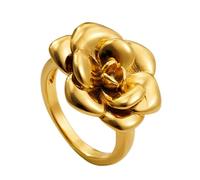 GHMYU Jewelry Accessori delicati anelli accento rosa di fiori unici 18k oro placcato per un'occasione speciale Girl jewelry