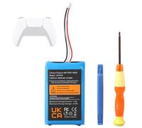 GHONLZIN 4000 mAh e 3,65 V Batteria per Controller Sony PS5, Batteria Ricaricabile Agli Ioni di Litio LIP1708 per Controller Wireless Playstation 5 DualSense (Strumenti da Trasporto)