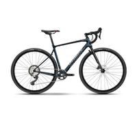Ghost asket cf full party gravel bike shimano grx 12s 700 mm metallic dark blue carbon showing 2025