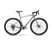 Ghost asket cf ltd gravel bike sram x0 eagle axs 12s 700 mm grigio misterioso argento 2025