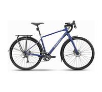 Ghost asket eq gravel bike shimano sora 9s 700 mm molto scuro viola grigio chiaro 2025