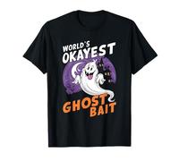 Ghost Bait Halloween Parapsicologia Paranormale Fantasma Maglietta