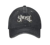 Ghost Band Logo Uomo Donna Berretto da Baseball Cappelli in Cotone Invecchiato cap Vintage Outdoor Tutte Le Stagioni Viaggi Non Strutturato Morbido Testausura