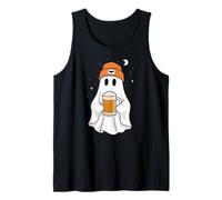 Ghost Beer Halloween Beenie Hat Uomo Donna Canotta