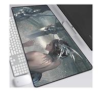Ghost Blade Tappetino per XXL Mouse da Gioco - Gaming Mousepad Extra Grande 800 x 300mm - Pad 3mm con Base in Gomma Antiscivolo - Spessore 3mm Anime Tappetino Mouse, E