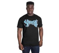 Ghost Blue Grey Logo autorizzato Uomo maglietta