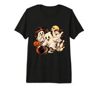 Ghost Bowling Team Halloween Maglietta Premium