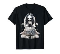 Ghost Bride Gothic Wedding Addio al Nubilato Halloween Maglietta