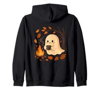 Ghost By Campfire con Tazza Felpa con Cappuccio