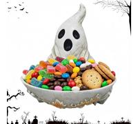 Ghost Candy Bowl | Halloween Resin Serving Dish | For Kitchen Party