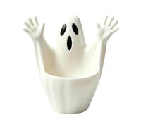 Ghost Candy Bowl, Snack Dish, Spooky Table Decoration, Halloween Holder