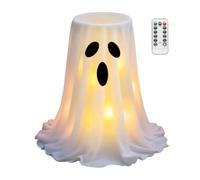 Ghost Candy Bowl Stand | Halloween Ghost Decor With LED Light | Holiday Fro | Holiday Front Door Decor For Women Renters Home Yard Patio Garden Courtyard Apartment Office Living Room