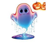 Ghost Car Sticker, Ghost Decorative Adesivi per Frigorifero Impermeabile Decal for Luggage Frigorifero Truck Skateboard Laptop Car Window Halloween Decoration