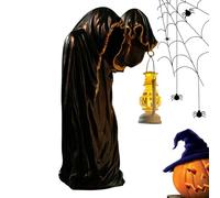 Ghost Decor, Decorative Ghost Lights and Table Lanterns, Collectible Figurines & Centerpieces for Spooky Halloween Decorations in Bedroom, Living Room, Outdoor Yard, Garden