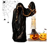 Ghost Decor, Decorative Lights Table Lanterns, Collectible Figurines Centerpieces, Spooky Halloween Decorations for Bedroom, Living Room, Outdoor Yard, Garden, Party Displays