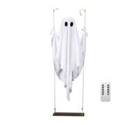 Ghost Decor with Remote Weatherproof - Large Pre-Assembled Outdoor Swing