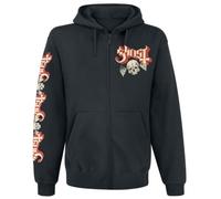 Ghost Distressed Papa Skull Uomo Felpa Jogging Nero L 50% Cotone, 50% Poliestere Regular